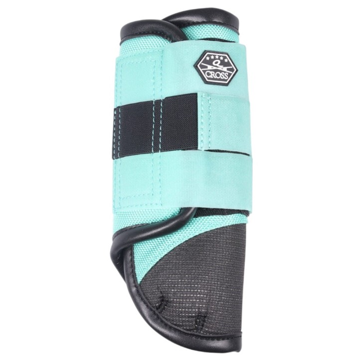 Eventing boots front leg technical mint green.jpg