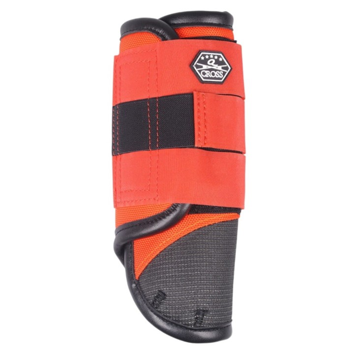 Eventing boots front leg technical orange.jpg